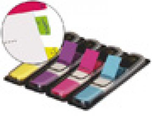 Bandas separadoras post-it index de cores brilhantes, dispensador de 140 unidades , Post-it , 29415 , 0021200508776